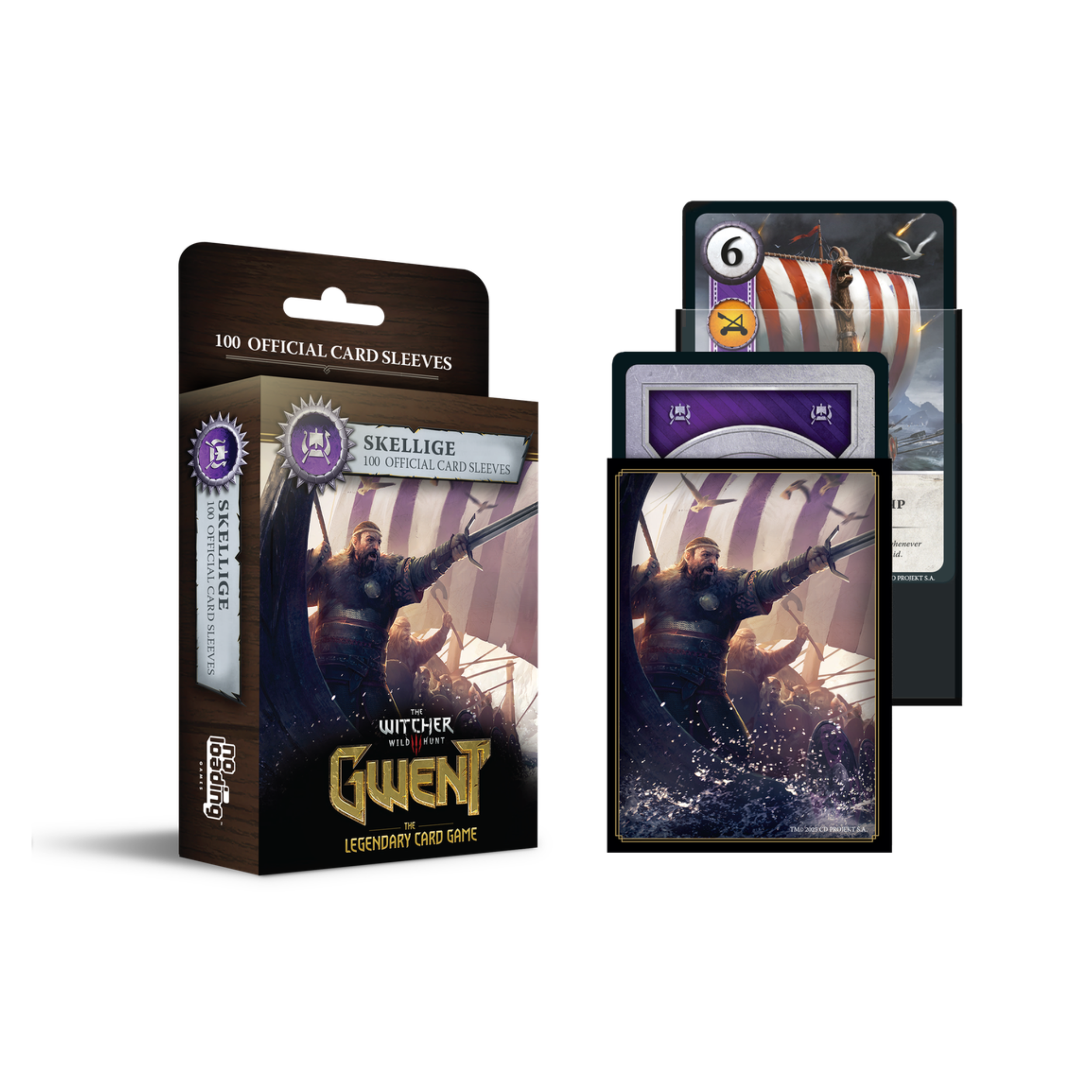 Gwent Sleeves Skellige 100ct - A Muse N Games